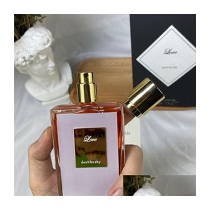 Koku 50ml Başına Lüks Kilian Markası Aşk Utangaç Olma Avec Moi İyi Kız Kadınlar İçin Kötü Gitti Erkekler Püskürtme Parfum Uzun Aralık Zamanı Koku Dhkfu