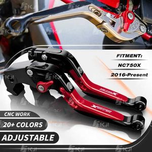 For Honda NC750X NC 750 X 2016-Present Clutch Lever Brake Set Adjustable Folding Handle Levers Motor Accessories Parts