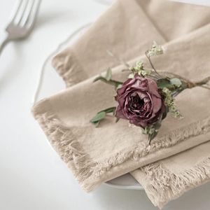 Table Napkin 5 Pieces Soft For Party Holiday Decoration Placemat Dinner Napkins Cloth Tea Towel All Season