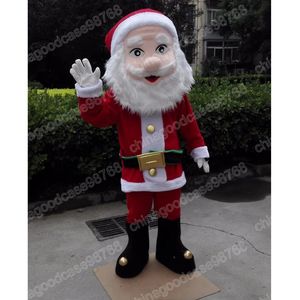 Christmas santa claus Mascot Costume Halloween Fancy Party Dress Cartoon Character Outfit Suit Carnival Unisex Outfit Advertising Props