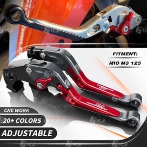 For Yamaha Mio M3 125 2020-Present Clutch Lever Brake Set Adjustable Folding Handle Levers Motorcycle Accessories Parts
