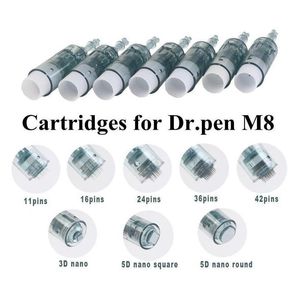 Beauty Microneedle Roller Beauty Microneedle Roller Dr.Pen M8 Needle Bayonet Catrones 11 16 36 42 Tattoo For Microneedling Drop Deli DHW42