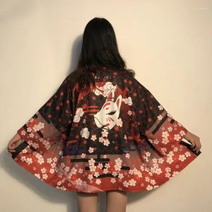 Roupas étnicas Kimono Mulheres Japonês Yukata Feminino Asiático Roupas Cardigan Camisa Tradicional Kimonos Haori FF2682