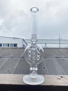 Cam nargile 18 mm eklem İsviçre 16 inç temiz yüksek miktar Zz