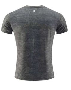 Sommer neue saugfähige und atmungsaktive Designer LL Zitronen Herren Outdoor-Shirts Neu Fitness Gym Fußball Fußball Mesh-Rückseite Sport Schnelltrocknendes T-Shirt Skinny dfyert qq