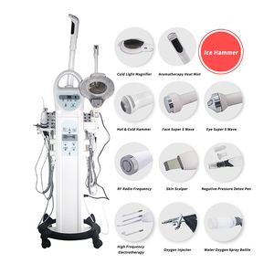 Microdermabrasion Diamond Hydro Water Oxygen Aqua 9 In 1 Microdermabrasion Oxygen Facial