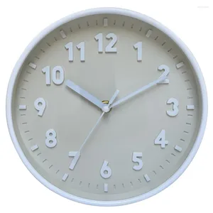 Wall Clocks Clock Creative Color 8-inch Children Room Living Round Silent Bedroom Simple Pointer