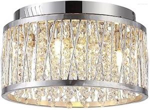 Chandeliers Modern Crystal Ceiling Lamp Romantic Dining Room Living Kitchen Hallway Study Aluminum