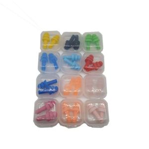 New Silicone Earplugs Swimmers Soft And Flexible Ear Plugs For Travelling Sleeping Reduce Noise Ear Plug 18 Colors Tapones Para Los Oidos De Silicona Para Nadadores