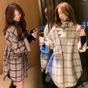 Women's Jackets Pregnant Women Clothes Autumn Winter 2023 Fat Mm Spring Loose Thin Fashion Casual Hundred Match Turtleneck Coat Female