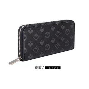 Single zipper WALLET the most stylish way to carry around money cards and coins men leather purse card holder long business women 315h