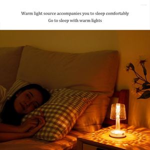 야간 조명 ABS PMMA 침대 옆 램프 조절 가능한 3 컬러 홈 라이트 장식