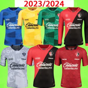 23/24 Atlas Soccer Jerseys Mens Home Away Away Away Away Away 2023 2024 Football Shirt Edition Mundus Bramkarz z długim rękawem GK Furch J.quinones Garnica M.Caraglio Reyes