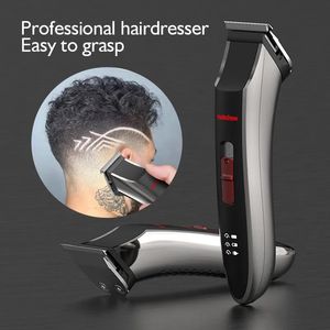 Aparador de cabelo profissional clippers madeshow m1 elétrica barba precisa máquina de corte de cabelo sem fio para barbearia para casa 231129