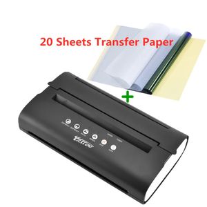 Impressora estêncil de transferência para máquina de tatuagem, desenho térmico, copiadora, linha de impressão 231129