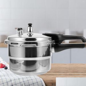 Muggar elektrisk tryckkokare Aluminiumlegering Safe Rostfritt stålkokare Canning Spise Top Drop Delivery Home Garden Kitchen Dining DHK7T