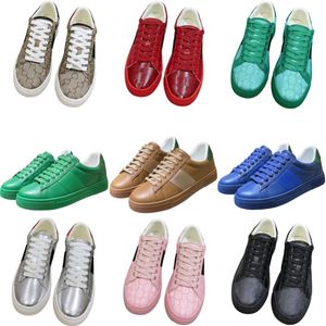 Sapatos de grife sapatos de corrida tênis de corrida elegante tênis de luxo sapatos de couro plataforma colorida colorida colorida homem sapato mulheres lotes de qualidade de alta qualidade de alta qualidade
