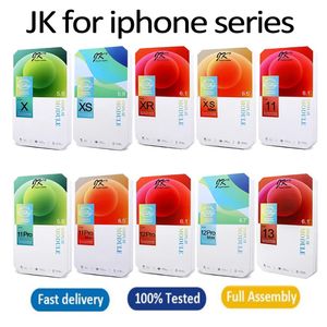 Painel jk para iphone 14 14 plus 13 12 11 11pro pro max x xs display lcd incell tela de toque digitador assembléia substituição