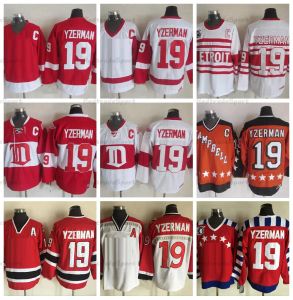 Top Mens Vintage 19 Hockey Jerseys Steve Yzerman.