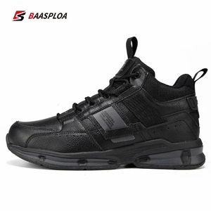 Sapatos de vestido Baasploa Chegada Botas de Inverno Masculinas À Prova D 'Água Sneaker De Couro Quente Homens Sapatilhas Ao Ar Livre Masculino Caminhadas Sapatos Tamanho 41-46 231130