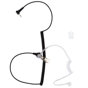 Rohr 2,5 mm Stecker Air Tebru Kopfhörerkabel Radio Kopfhörer Headset für Walkie Talkies