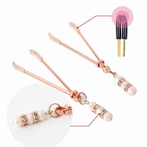 Massage products Adults Love Games Sexy Toys of Steel Bar Fetish Nipple Clamp with Sexyy Accessories for Bdsm Bondage Breast Stimulator Erotic Tool