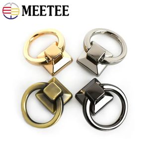 Çanta Parçaları Aksesuarlar 10/20 PCS Metal O Yüzük Çanta Yan Kip Tokes Vidalı Kayış Konnektörü Kıyafetleri Tutuk El çantası Kemer Deri El Sanatları Donanım Aksesuarları 231130