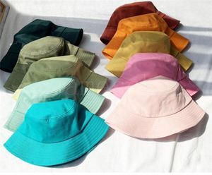 Anpassad broderilogotyp Multi Color Unisex Fishing Cap Fisherman Bucket Hat DF146