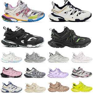 Balanscigas Track 3 Designer Casual Shoes Tracks 3.0 Sneakers Triple White Black Pink Grey Beige Orange Blue Platform Men Women Sports Trainers 36-45 Dhgate