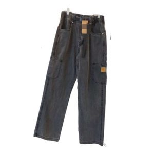 Carharttlys Designer-Jeans, Top-Qualität, Original, klassische Arbeitskleidung, gerade Waschung, Jeanshose, lässig, vielseitig, lockere Passform