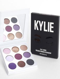 Whole Kylie Waterproof Longlasting 9 Colors Makeup Longlasting Eye Beauty Eye Pressed Powder Palette Cosmetic Eyeshadow1686462