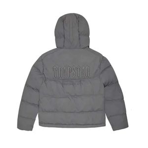 Trapstar London Decoded Hooded Puffer 2.0 Черная куртка 2023 Термальная толстовка с вышивкой Мужское зимнее пальто 688ss