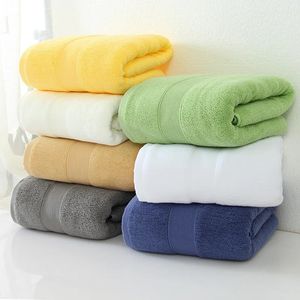 Toalha de banho 2 peças 100% algodão acolchoado toalha azul feminino luxo de alta qualidade super absorvente macio banheiro el toalha de banho amarelo masculino branco 231129