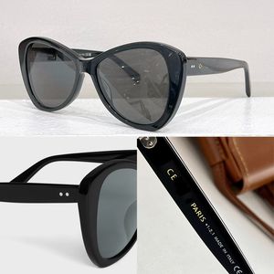 Triumphal Arch U01A Schmetterlings-Sonnenbrille, übergroßes Acetat, ovaler Rahmen, Wegspiegelbeine, elegant und modisch, Gafas de Sol CL40270, Reisen und Urlaub