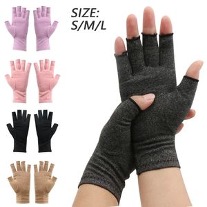 Five Fingers Gloves 1 Pairs Arthritis Touch Screen Anti Therapy Compression and Ache Pain Joint Relief Winter Warm 231130