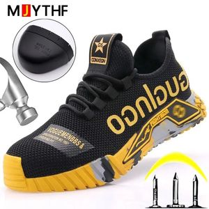 Sicherheitsschuhe Mode Sportschuhe Arbeitsstiefel Pannensichere Sicherheitsschuhe Herren Stahlkappenschuhe Sicherheitsschutzschuhe Unzerstörbar 231130