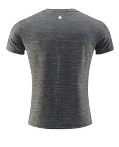 2024 Designer assorbente e traspirante LL lemons Camicie da uomo Outdoor Nuova palestra Fitness Calcio Calcio Mesh Back Sport T-shirt ad asciugatura rapida Skinny Male lu-lu gs