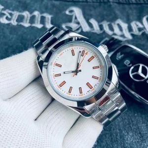 Lüks Mens Watch Designer Saatler Yüksek Kaliteli 40mm Otomatik Mekanik Saatler Hareket 904L Çelik Hava Kral İzle Katlanır Toka Safir