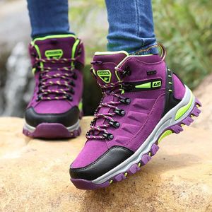 Boots Women Waterproof Winter Shoes Hiking High gang Nonslip Sneakers For Adult Work Mujer 231130