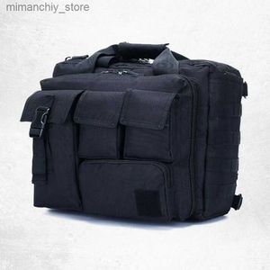 Torby na zewnątrz Mol Wojskowy laptopa torba taktyczna torba na ramię komputer Backpack Messenger Bag torebki Bricase Outdoor Sports Pack 14 