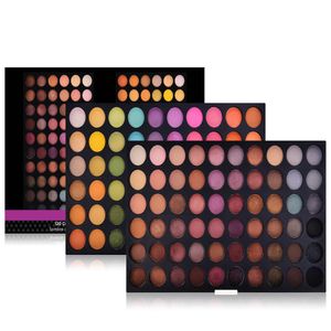 Ultimate Fusion - Palette di ombretti a 120 colori Combinazione naturale di nudo e neon