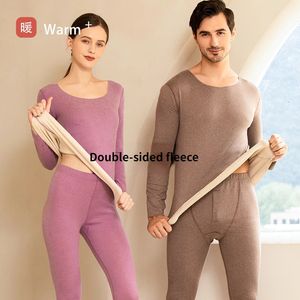 In biancheria intima termica femminile set di biancheria intima termica semplice abbigliamento inverno abito caldo top a maniche lunghe pantaloni caldi leggings thermo biancheria intima