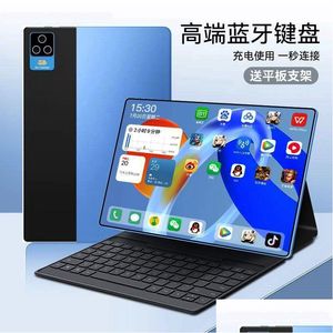 Tablet Pc Manufacturers New 11 Inch 4K Fl Sn Fly Connected 5G Card Computer Game Office Learning Two In One Drop Delivery Computers Ne Otuvs