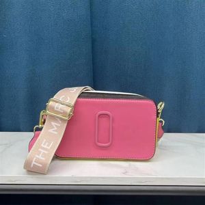 Designer Fashion bag Ladie Handbag Famous totes Marc Jocos Snaps Camera Small Crossbody purse Women Shoulder Bags Messenger cro2626