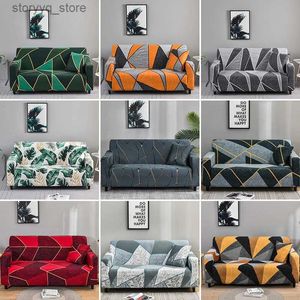 Chair Covers Geometric Printed Sofa Cover Elasticity Sofa Cover For Living Room Machine Washable Sofa Slipcover Couch Cover For Home Hotel Q231130