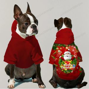 Köpek giyim kapşonlu kazak evcil hayvan dükkanı köpekler için tüm Noel evcil hayvan ürünleri köpek kıyafetleri için büyük köpek kostüm Pug köpekleri giyim kıyafetleri 231124