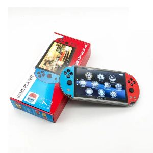 Videospelkonsoler spelare x12 plus 7 tum skärm bärbara handhållna spelkonsol PSP Retro Dual Rocker Joystick vs x19 x7plus LL
