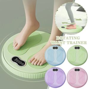 Bükülme tahtaları 1pc bükülme bel disk tahtası gövde binası fitness ince eğitmen tabağı karın twister kadın dişli bel egzersizi w1e8 231129