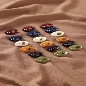 Broschen Muslim Hijab Clips Pins Oval Sicherheit Rutschfester Seidenschal Zubehör Anti-Fade Lady Women Friends Geschenk Großhandel