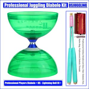 Yoyo Diabolo Lightning Bell III Bom rolamento Várias peças de competição mais rápida e silenciosa Uso de jogadores profissionais chineses 231129